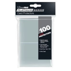   Ultra Pro Platinum Series kártyavédő standard méretű 100 db - Átlátszó