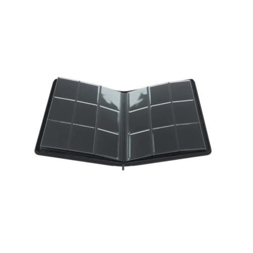 Gamegenic Zip-Up Album 18-Pocket cipzáras kártyaalbum - Fekete