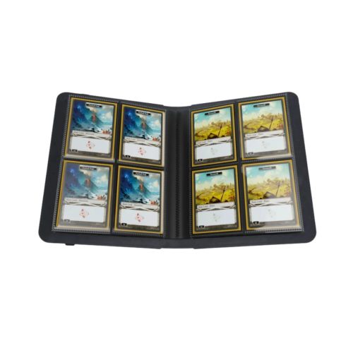 Gamegenic Prime Album 8-Pocket kártyaalbum - Fekete