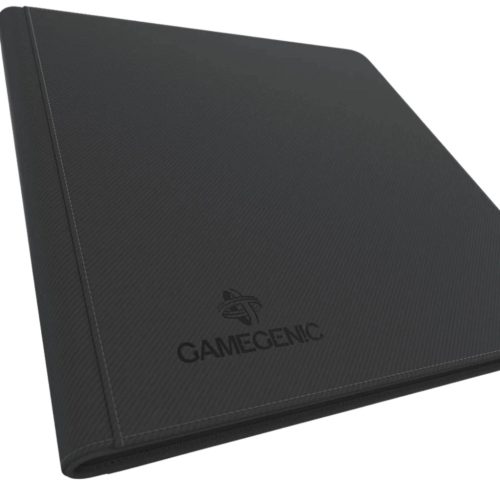 Gamegenic Zip-Up Album 24-Pocket cipzáras kártyaalbum - Fekete