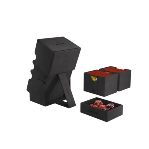 Gamegenic Stronghold 200+ XL paklitartó - Fekete