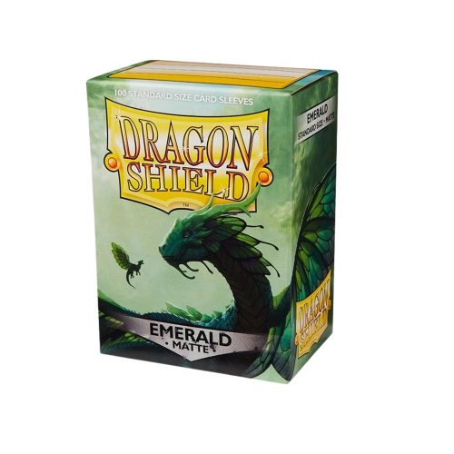 Dragon Shield Matte kártyavédő standard méretű 100 db - Emerald