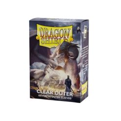   Dragon Shield Outer Sleeves Matte külső kártyavédő standard méretű 100 db - Átlátszó