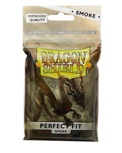 Dragon Shield Perfect Fit belső kártyavédő standard méretű 100 db - Smoke
