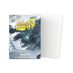   Dragon Shield Dual Matte kártyavédő Japanese méretű 60 db - Snow
