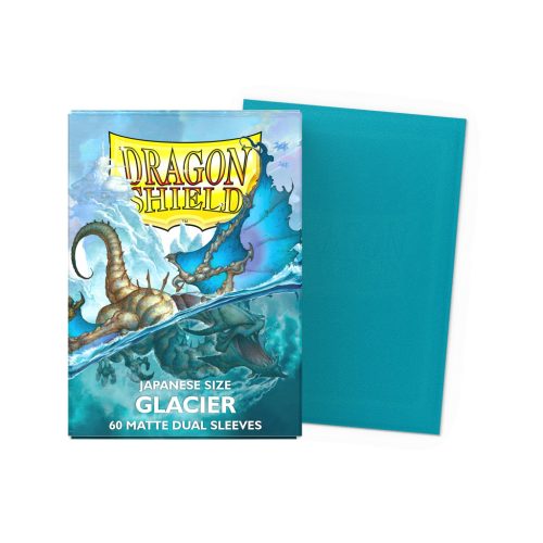 Dragon Shield Dual Matte kártyavédő Japanese méretű 60 db - Glacier