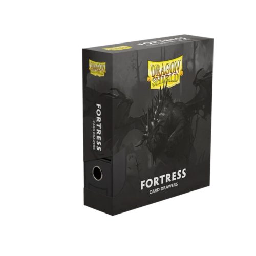 Dragon Shield Card Drawers Fortress Vertical 3 XL kártyatároló doboz - Fekete