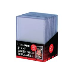   Ultra Pro Thick toploader kártyatartó tok 75PT 25 db - Átlátszó