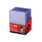 Ultra Pro regular toploader kártyatartó tok standard méretű 25 db - Átlátszó